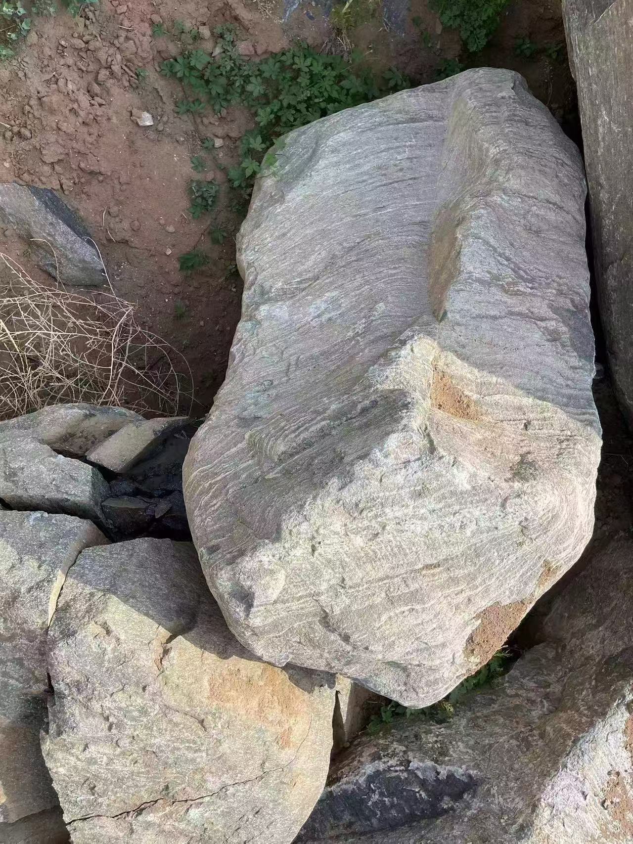 景观石草坪石