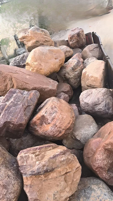 景观石草坪石